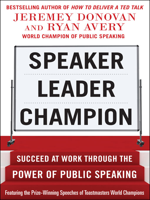 Cover image for Speaker, Leader, Champion